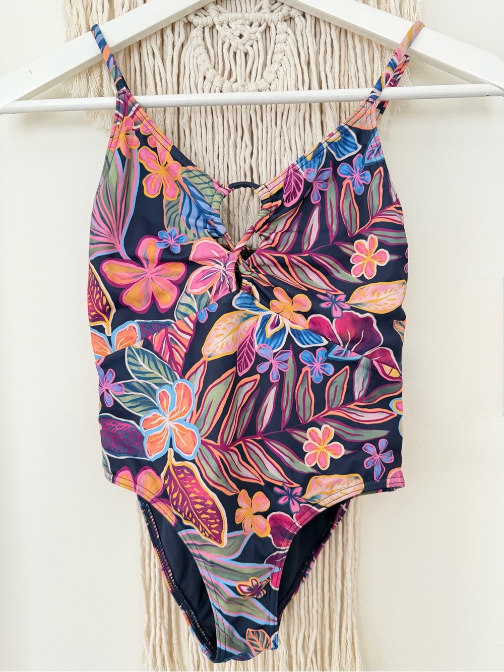 Roxy Girls Paradise Trip one piece swimsuit - size 10.